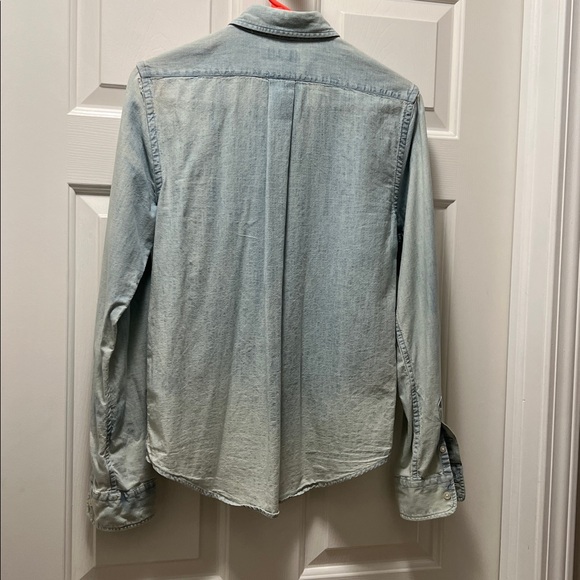 Polo by Ralph Lauren Faded Denim Blue Women’s Casual Shirt - Picture 4 of 4